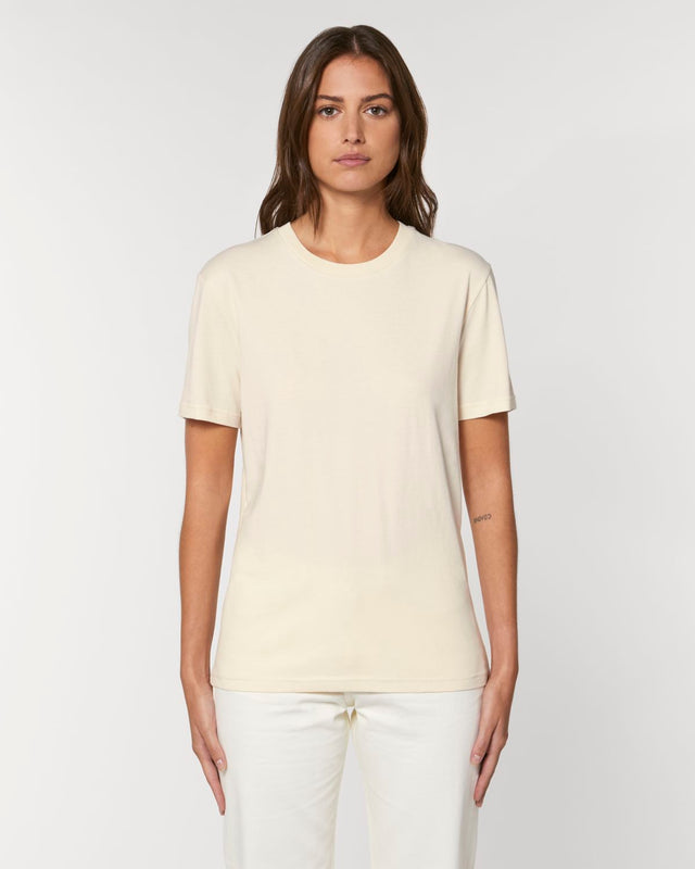 T-shirt unisex Creator RAW in cotone biologico non sbiancato