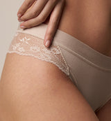 Brazilian briefs with beech vegetable fiber lace