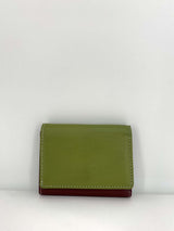 Smooth wallet with Fairtrade vegetable tanning