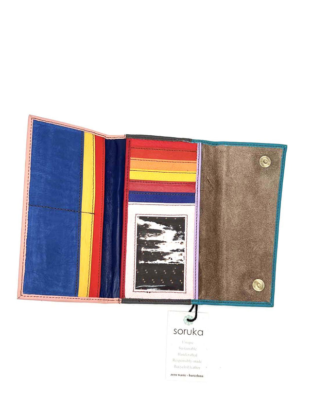 Pisa wallet in Fairtrade recycled leather