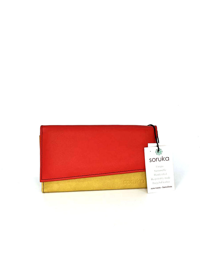 Pisa wallet in Fairtrade recycled leather