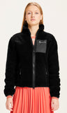 Women's Teddy jacket in recycled polyester plush