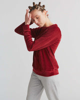 Nicky women's sweater in organic cotton chenille