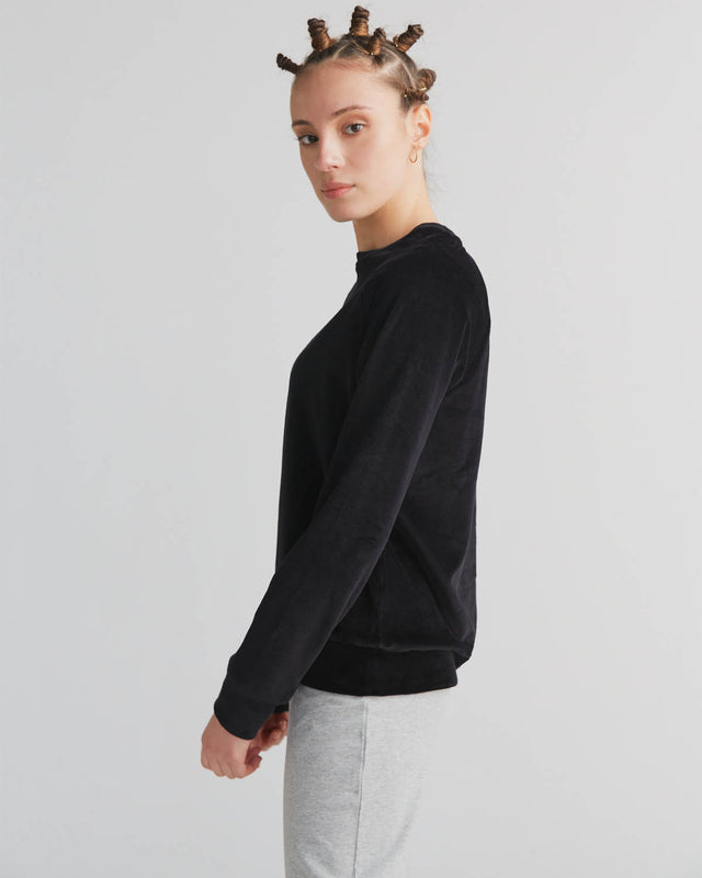 Nicky women's sweater in organic cotton chenille