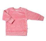 Nicky sweater for children in organic cotton chenille