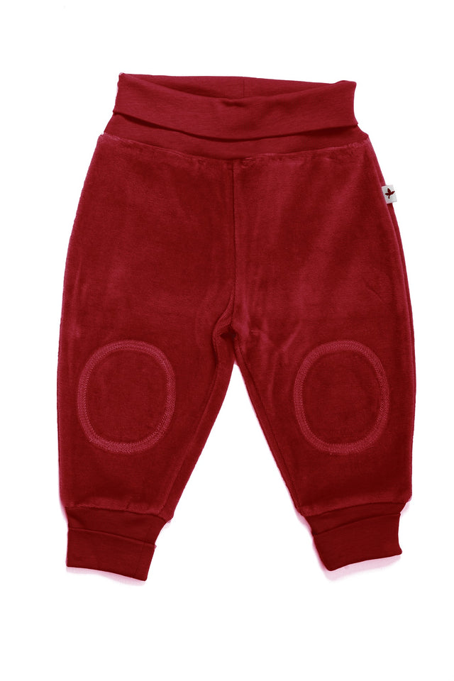 Pantaloni Nicky per bambini in ciniglia di cotone biologico