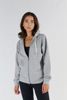 Women's hooded sweatshirt in Organic Cotton and Tencel™