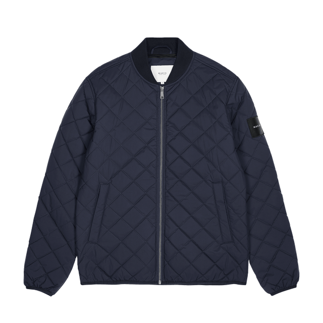 Metropol waterproof windproof men's bomber jacket in recycled PET