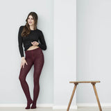 Living Crafts pure wool tights - Barolo