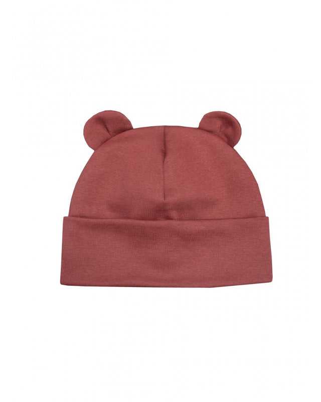 TEDDY hat with ears for children in organic cotton