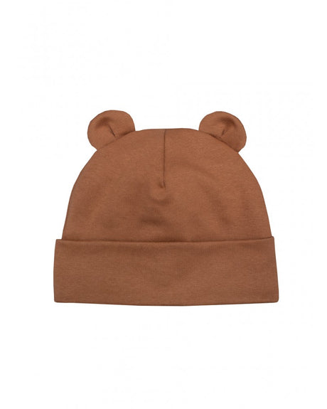 Cappello con orecchie TEDDY per bambini in cotone biologico