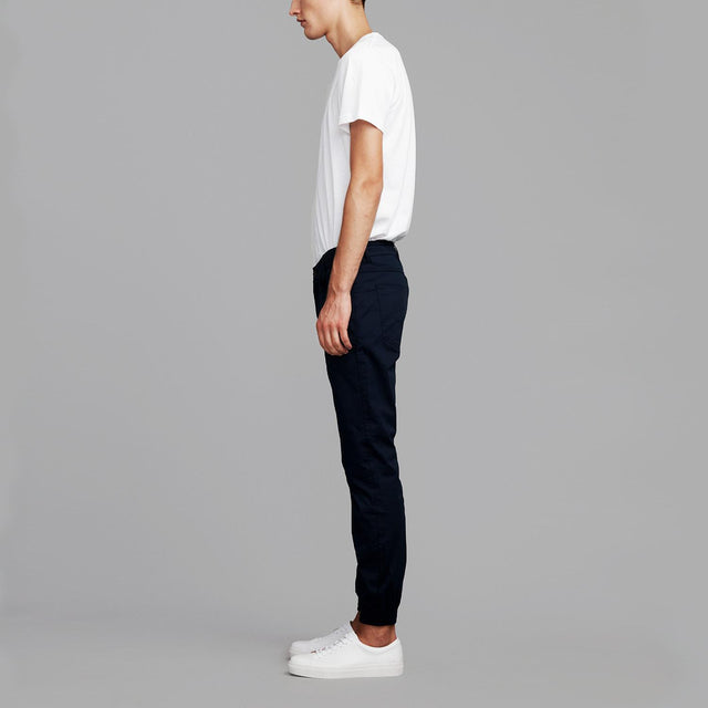 Nautical men's trousers in organic cotton