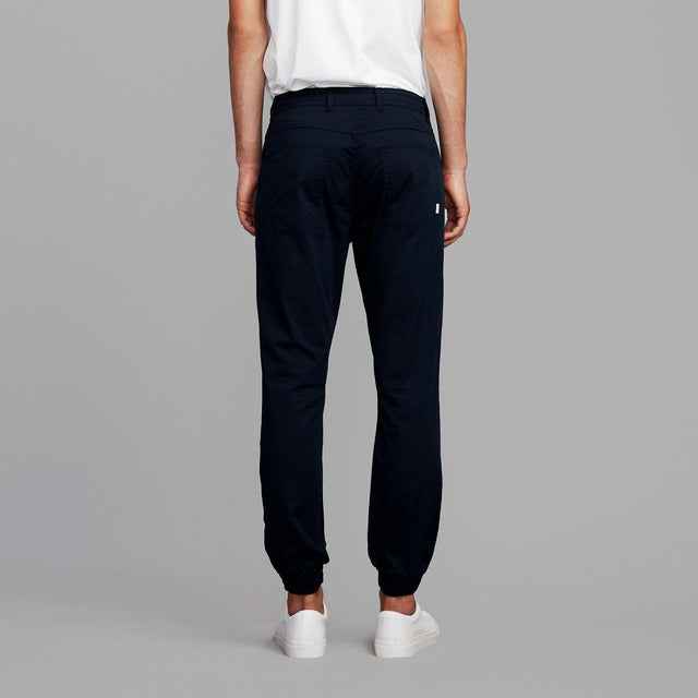 Nautical men's trousers in organic cotton