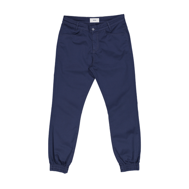 Nautical men's trousers in organic cotton