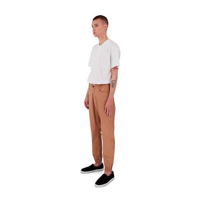 Nautical men's trousers in organic cotton