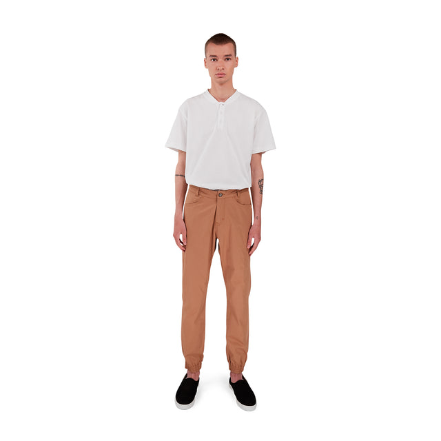 Nautical men's trousers in organic cotton