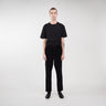 Corduroy men's trousers in pure organic cotton velvet