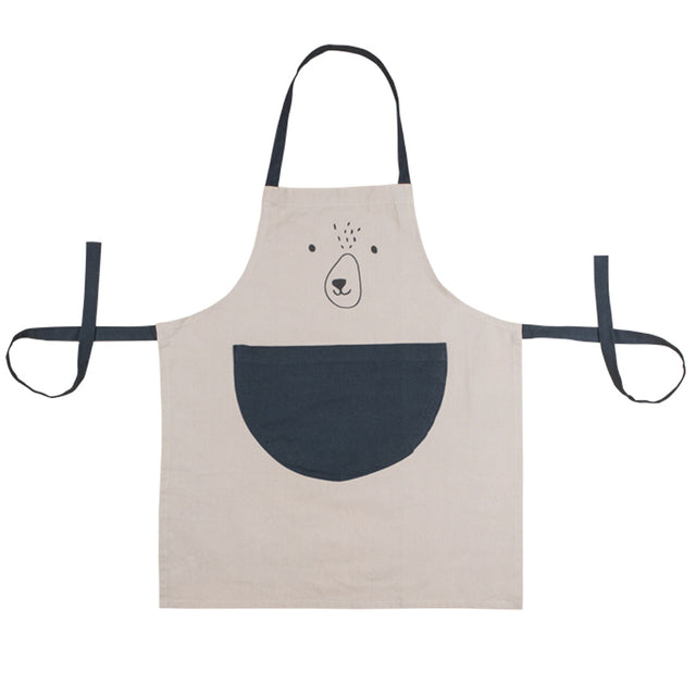 ORSO kitchen apron for children in Organic Cotton