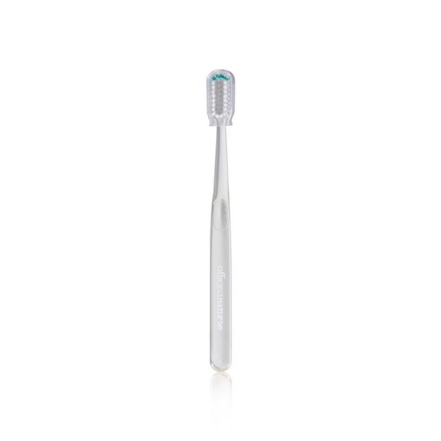 Eco-sustainable soft toothbrush Silver