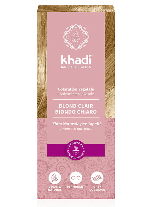 Tinta vegetale per capelli Biondo Chiaro