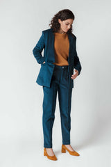 ALAI Women's Blazer Jacket in Organic Cotton Velvet