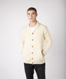 Aran Woodford men's cardigan in pure wool