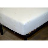 Double mattress cover in breathable and antibacterial Tencel