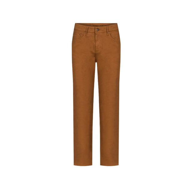 Moms Women's Jeans in Ocher Organic Cotton