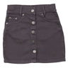 Denim mini skirt for girls in organic cotton