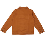 Ocher Denim Jacket for children in Organic Cotton