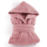 Pesco Mymami hooded bathrobe in organic cotton