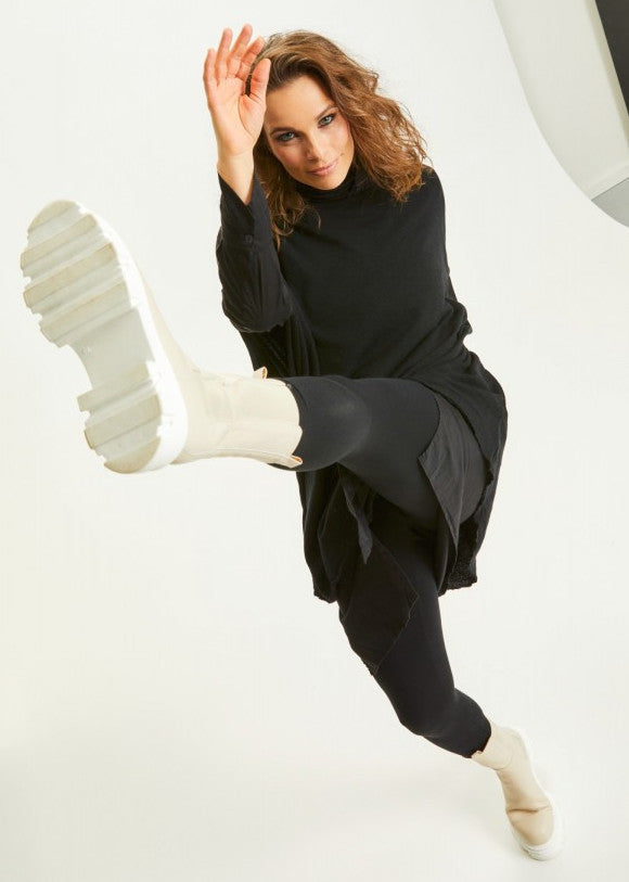 BLUSBAR leggings for women in pure merino wool