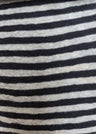 BLUSBAR striped boat neck sweater for women in pure merino wool