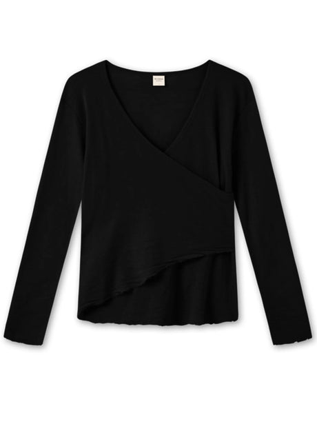 Maglia BLUSBAR ASYMMETRICAL da donna in pura lana merinos