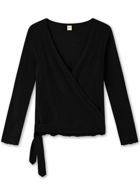 Cardigan BLUSBAR avvolgente da donna in pura lana merinos