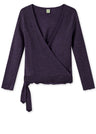 BLUSBAR wrap-around cardigan for women in pure merino wool