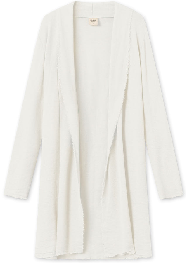 Long BLUSBAR cardigan for women in pure merino wool