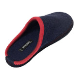 Blue-Red pure boiled wool slippers