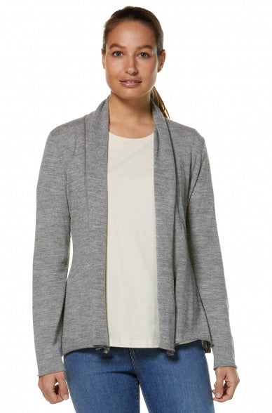 PENELOPE women's cardigan in pure Alpaca wool