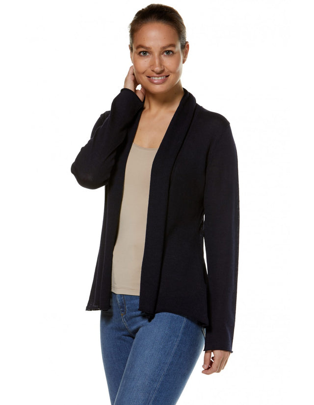 PENELOPE women's cardigan in pure Alpaca wool