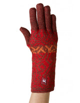 CHIMU women's gloves in pure Alpaca wool