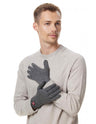 UNI solid color unisex gloves in pure Alpaca wool