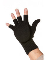 KANGURO unisex gloves in pure Alpaca wool