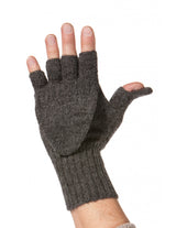 KANGURO unisex gloves in pure Alpaca wool