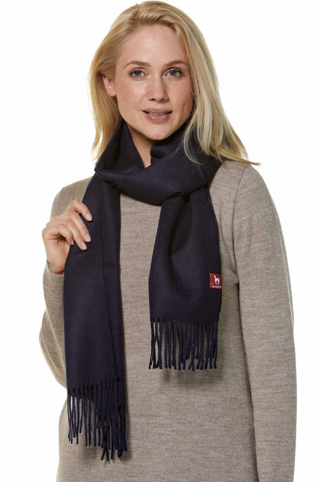 UNI scarf in pure Alpaca wool fabric 32x180cm