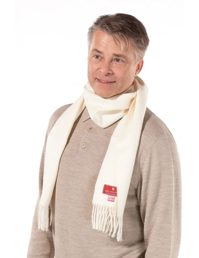 UNI scarf in pure Alpaca wool fabric 32x180cm