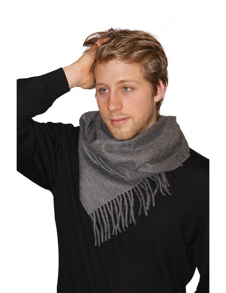 UNI scarf in pure Alpaca wool fabric 32x180cm