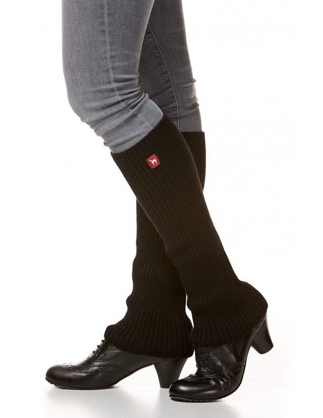 Ribbed RIPP legwarmers in pure Alpaka wool