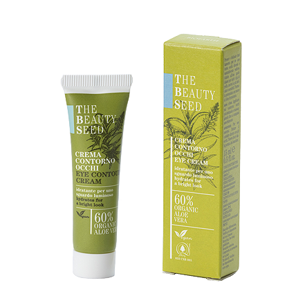 Vegan organic fermented aloe eye contour cream