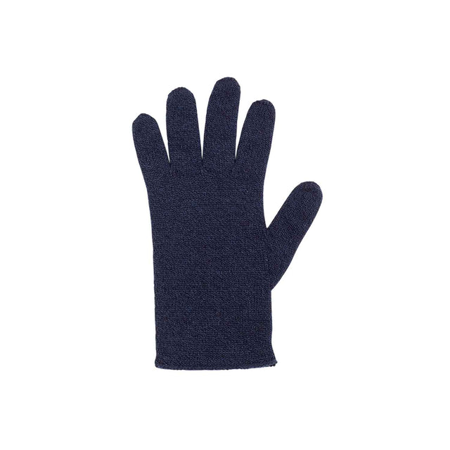 Women's knitted wool and cashmere gloves